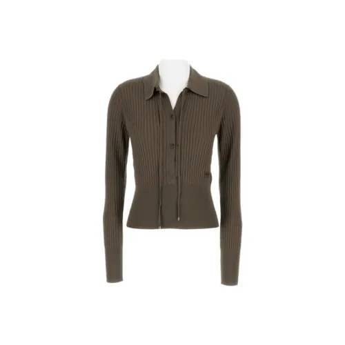 FENDI Коричневые Женские Свитера