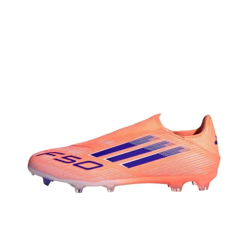 Adidas F50 League MG MULTI Ground FG Твердое покрытие Футбольные бутсы Унисекс Оранжевый Синий