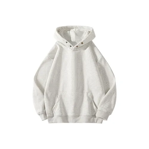 MZAO Осенний Зимний Свитшот Унисекс Белый Фотиния Серый