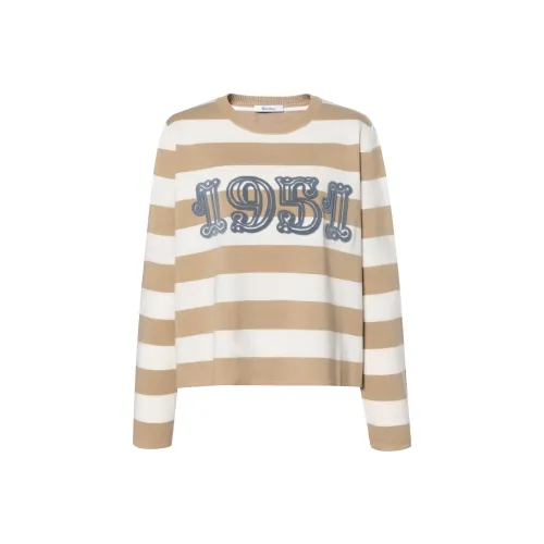 MaxMara Свитер Женский Песочный Белый