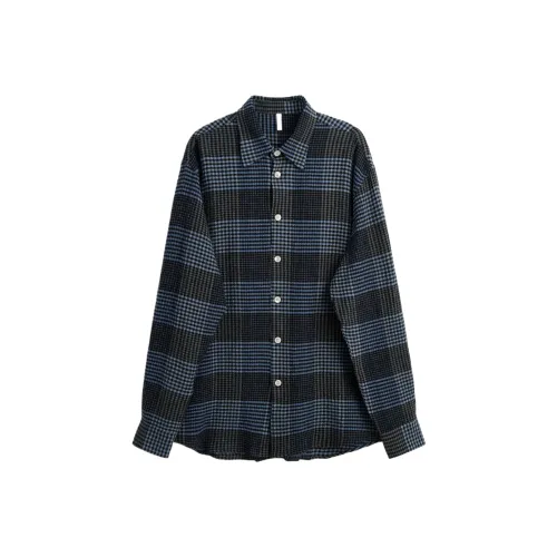 Sunflower Синий Черный Унисекс Рубашки