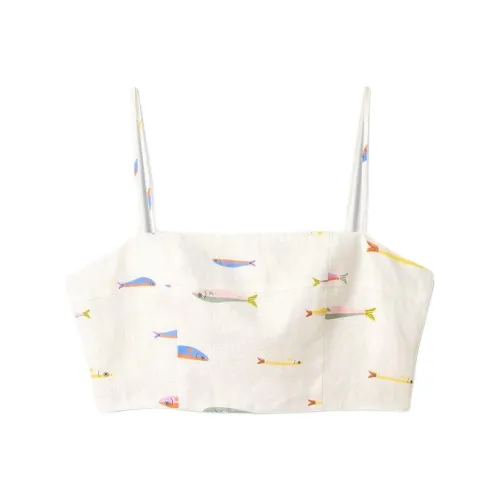 Staud Айвори Белый Женские Топы