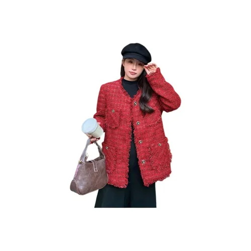 JOEM Красный Женский Пуховик