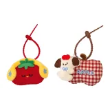 Наушники "Томат", Кукла, Украшение + Клетчатое Яблоко, Кукла, Украшение