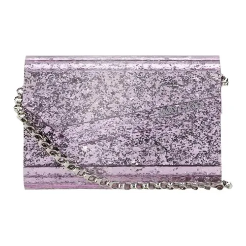 Jimmy Choo Акриловая сумка через плечо женская розовая