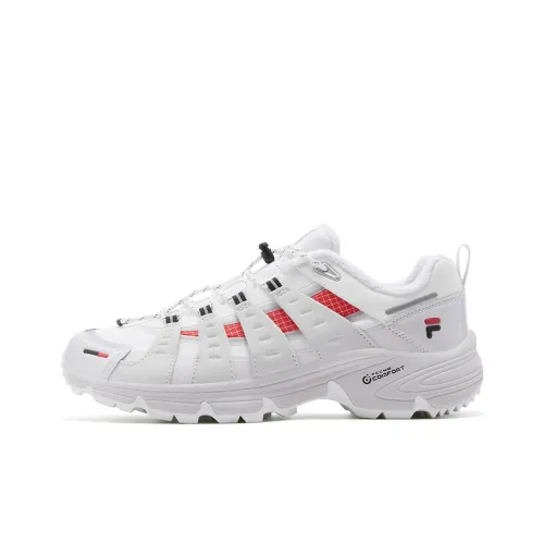 FILA FUSION COMO X WE Радость Дикий Обувь Низкий Топ Повседневная обувь Мужская Ярко-белый