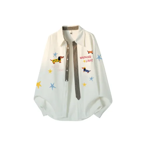 WARNING LIGHT Унисекс Рубашки