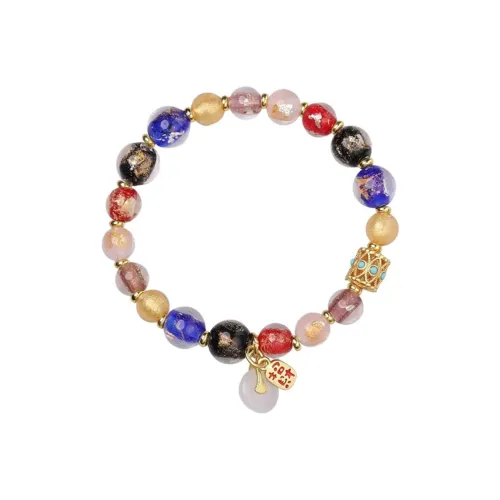 KFKB Цветное стекло Нефритовые браслеты Унисекс