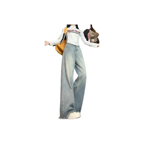 CHARLIE GOLF Винтажные синие женские джинсы