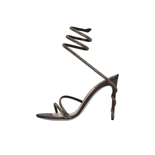 RENE CAOVILLA One Ремешок Сандалии Женские Темно-Коричневый