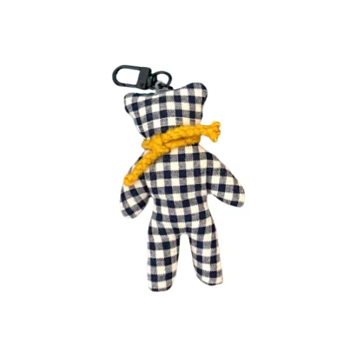 LOGISTAR Корейский стиль Клетчатый Шарф Плюшевый Брелок 10 см Рекомендуемая высота