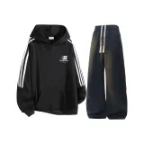 Черный топ + Черные брюки