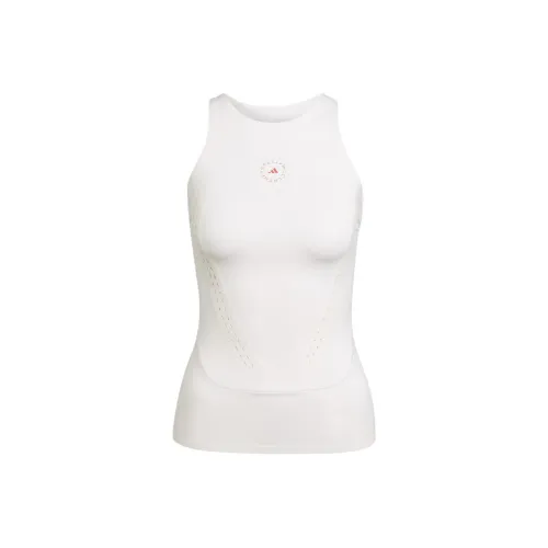 Adidas Белый Женские Спортивные Майки Без Рукавов