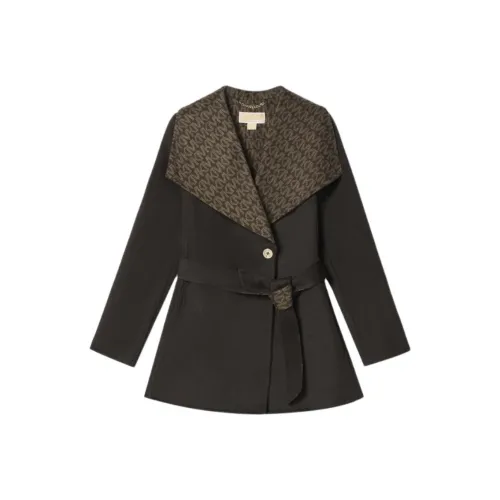 MICHAEL KORS Шоколад Женское Пальто