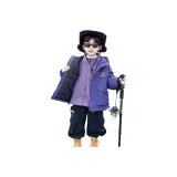 Фиолетовая ветровка