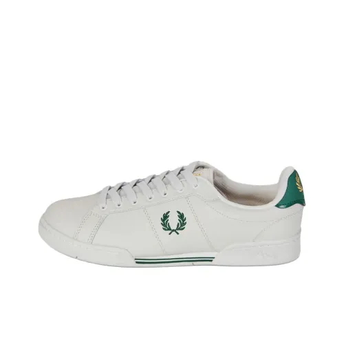 FRED PERRY B722 Low Топ Скейтборд Кроссовки Унисекс Белый