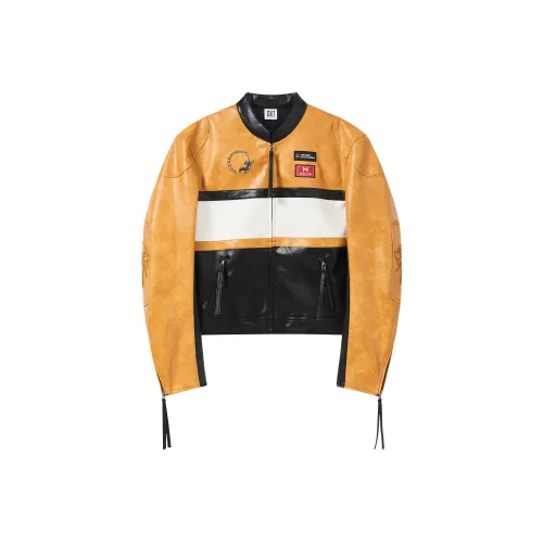 Куртка из кожи BLINDNOPLAN унисекс