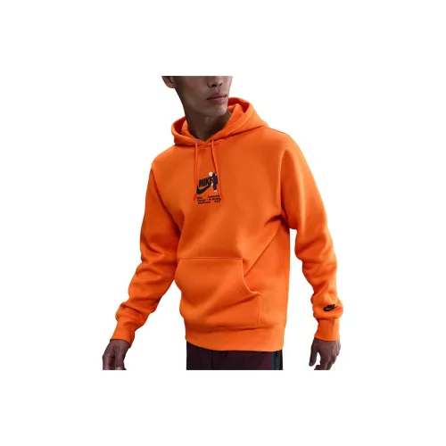 nike Orange Men's Свитшоты