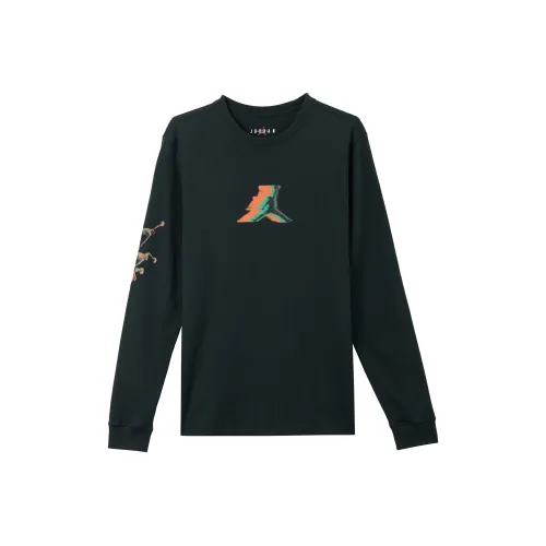 JORDAN Черные Мужские T-Рубашки