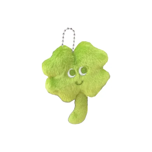 LEVENKENESS Счастливый Four Leaf Clover Плюшевый Брелок 8 см Высота