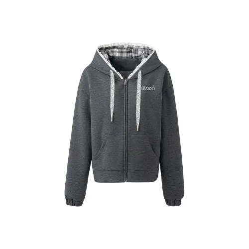 MOOD BERRY Фотиния Серый Женский Свитшот