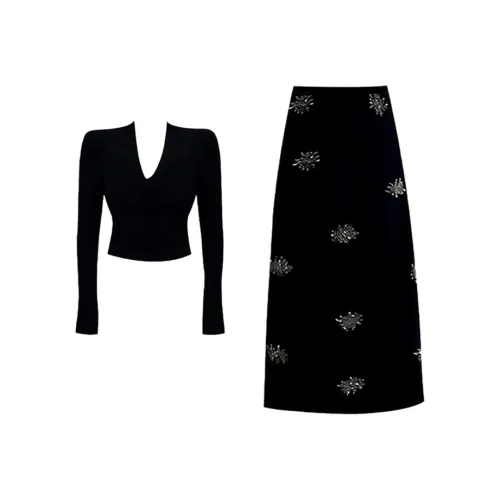 ABBY GODDESS Осенний комплект с юбкой для женщин