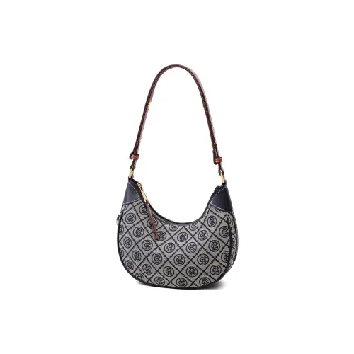 C°BANNER Ткань Синтетическая кожа Сумка через плечо Средний размер Женский Синий