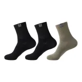 [3 упаковки] 2 черный + 1 светло-серый зеленый