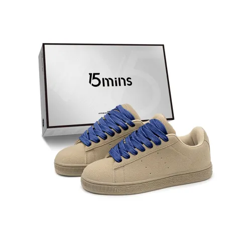 15 MINS Устойчивые к истиранию противоскользящие низкие кеды для скейтбординга унисекс