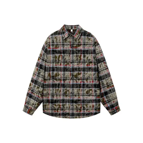 URBAN AUTHENTIC Зеленые Унисекс Рубашки