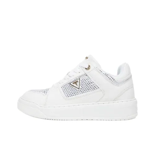 GUESS Низкие Кроссовки для скейтбординга Женские Белые