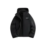 Черный [Флисовая подкладка + Оболочка Одежда Наборы]