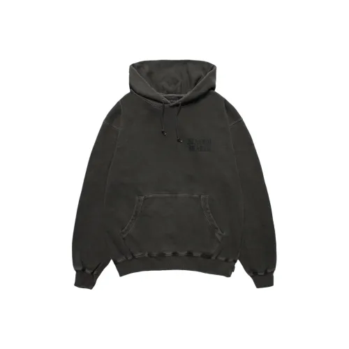 WACKO MARIA DEATH ROW RECORDS Коллаборация FW25 GARMENT DYED С капюшоном Свитшот Рубашка Свитшот Унисекс