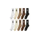 10 пачек (2 белых + 2 черных + 2 хаки + 2 молочно-белых + 2 кофейных)