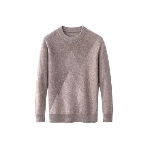 H YXIANG Кашемир Свитер Унисекс