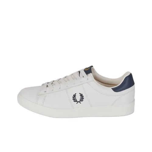FRED PERRY Spencer Low Топ Скейтборд Кроссовки Унисекс Белый