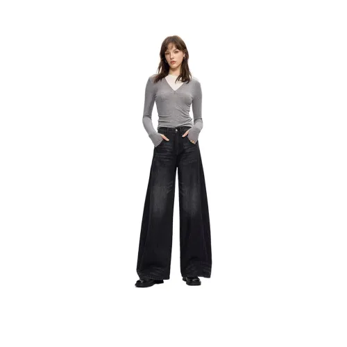 MAREA VESUVIO Дымчатый Серый Женские Джинсы