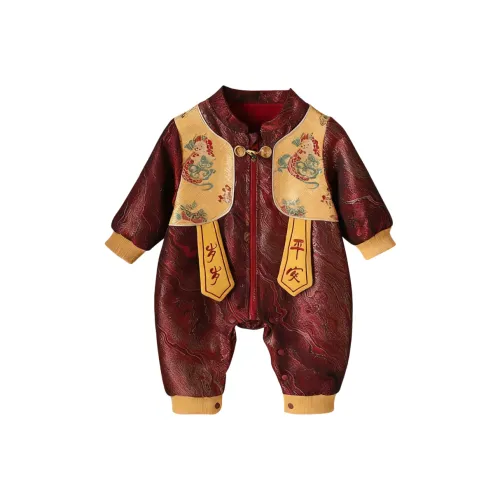 GOYN Темно-коричневый Золотой Малыш Комбинезоны Ползунки