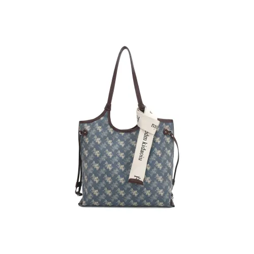 JANITINO Полиуретан ПУ (полиуретан) Сумка через плечо Стандартная Женская Синяя