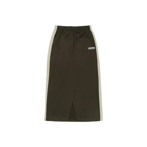 Конверс Повседневная Длинная Юбка Женская