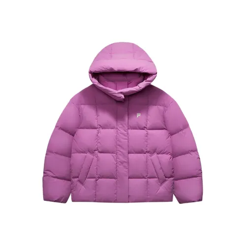 FILA FUSION Пуховик Женские Трава Османтус Фиолетовый