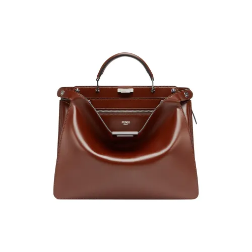 FENDI Peekaboo ISeeU Мужской Коричневый