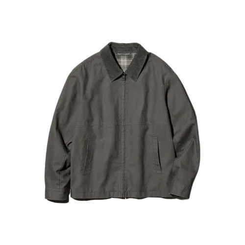 UNIQLO Оливково-зеленый унисекс куртки