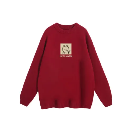 ILYOIL Бургунди Унисекс Свитера