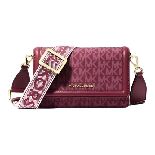 MICHAEL KORS Jet Set Полиэстер Сумка через плечо Маленькая Женская Mulberry