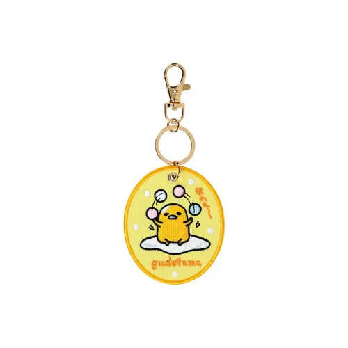 Sanrio Gudetama Вышивка Значок Форма Подвески аниме-тематики