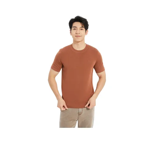 LESS IS MORE Красно-коричневый 25QMS3021S Мужские Свитера