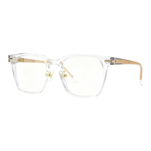 SEIKO Square Оправы для очков Унисекс Золото