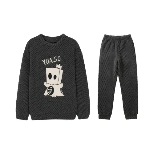 Qiao Ni Tong Изображение Цвет Мужской Пижамный Комплект