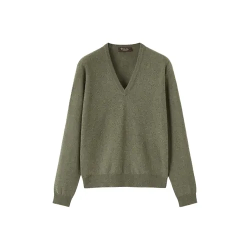 Loro Piana Сланец Trefoil Смешанные цвета Женские Свитера